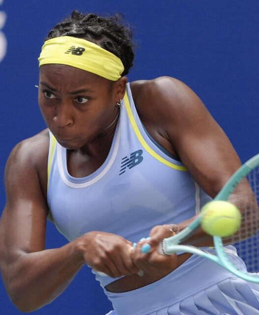 Coco Gauff Opens US Open Title Defense With Straight Sets