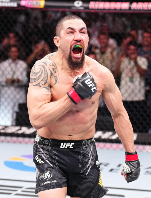 UFC Saudi Arabia Robert Whittaker makes a statement with 1st