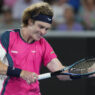 Australian Open 3rd day Andrey Rublev upset by Brazilian teenager