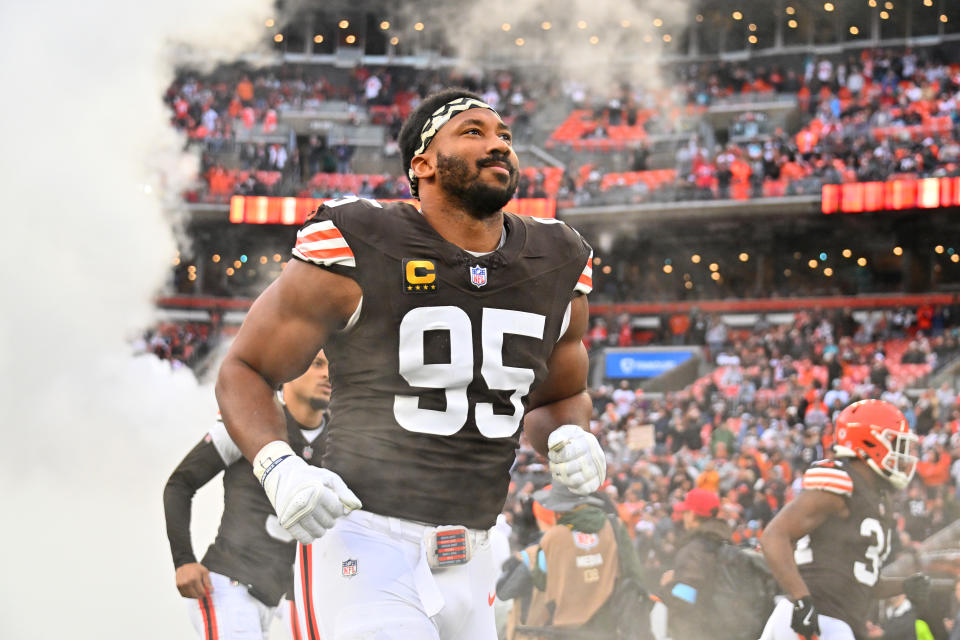 Browns Myles Garrett would rather spoil Ravens division title hopes