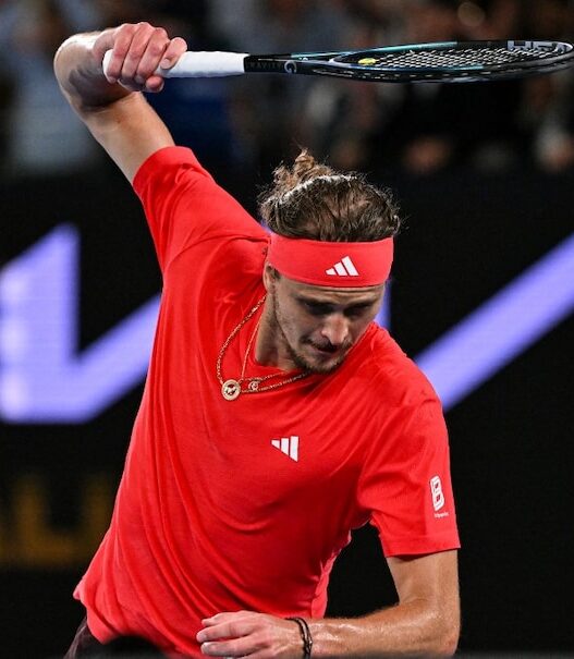 Furious Alexander Zverev loses his cool and smashes his racket