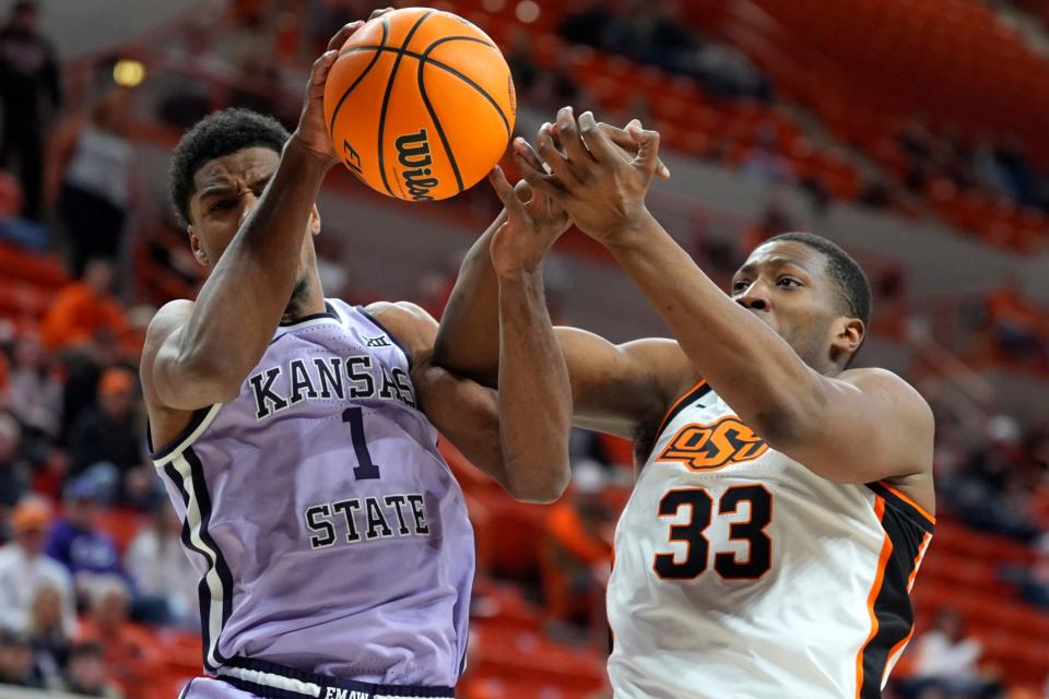 Kansas State vs Oklahoma State basketball recap First half drought