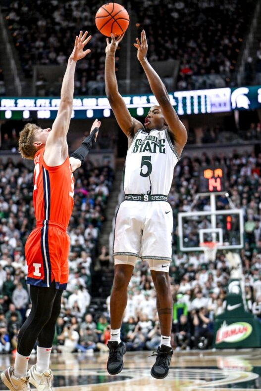 Michigan State basketball barely grinds out a huge 80 78 win