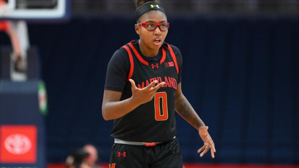 No 8 Maryland improves to 13 0 with 78 61 win over