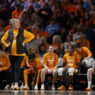 Tennessee head coach Kim Caldwell gave birth to a son