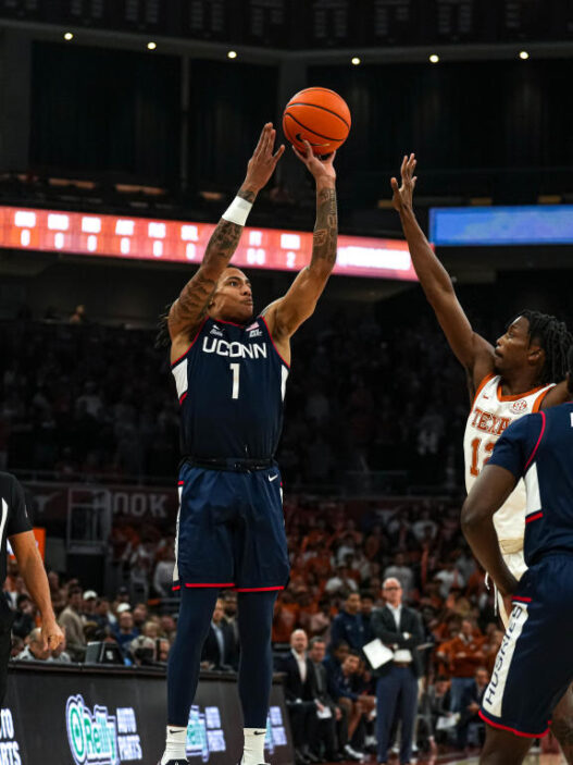 The male UCONN basketball team faces Xavier on the road