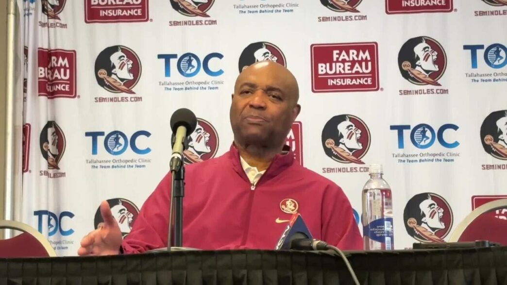 WATCH FSU mens basketball head coach Leonard Hamilton talks victory