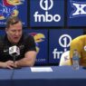 Iowa state basketball coach Tj Otzelberger reacts to the loss