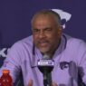 Kansas state basketball coach Jerome Tang talks about doing Byu