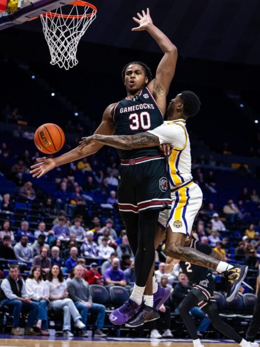 LSU basketball is hot deeply in the breeze in front