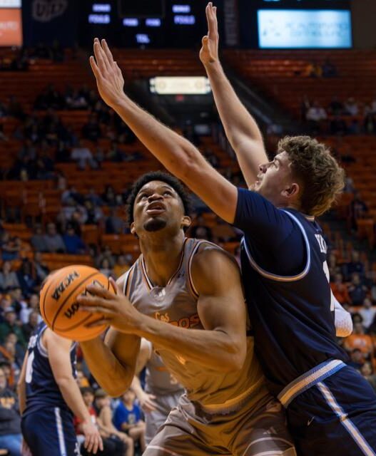 Liberty 3 point shooting buries male basketball utep