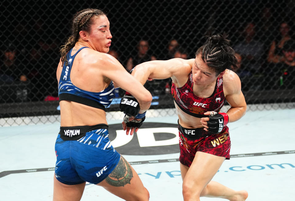 Results of the UFC 312 Zhang Weili dominates Tatiana Suarez