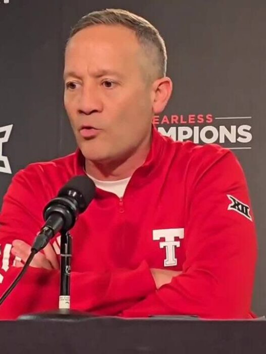 Texas Tech Grant McCaslands basketball coach on Christian Andersons game