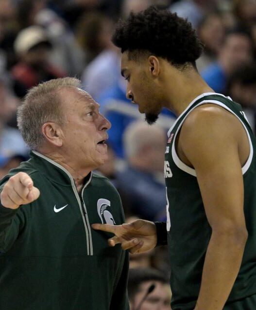 Tom Izzo Michigan State is back in winning matches But