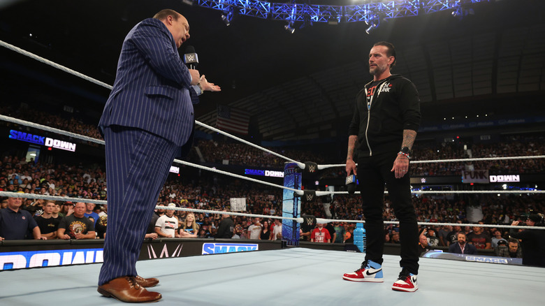 WWE Punk CM Punk Addresses promote Paul Heyman himself after