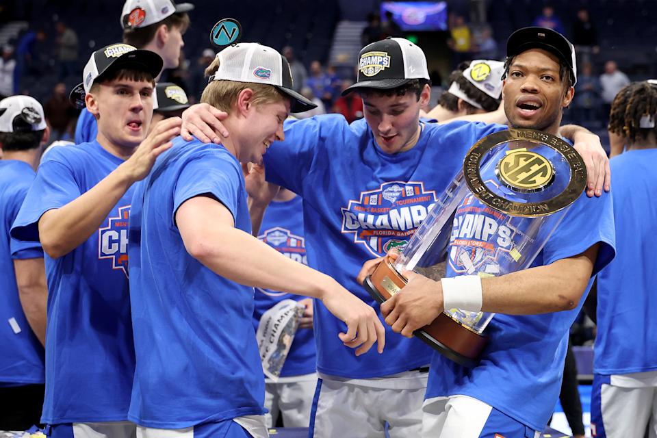 2025 March Madness Odds lines favorites Florida appears as a