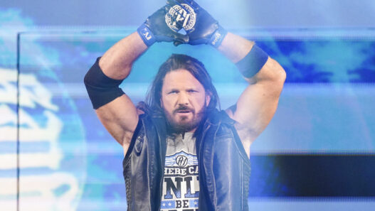 AJ Styles makes the WWE WRESTLEMANIA WWE match against Shane