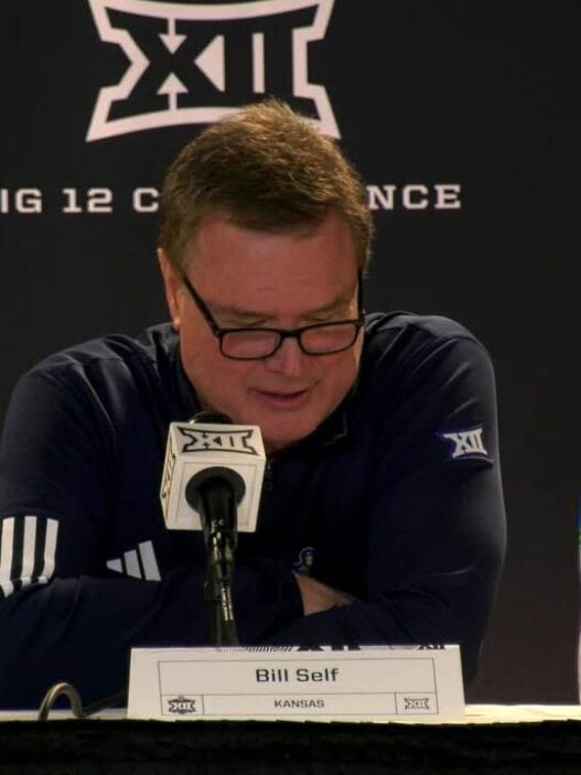 Basketball coach Kansas Bill Self players discuss their Big 12