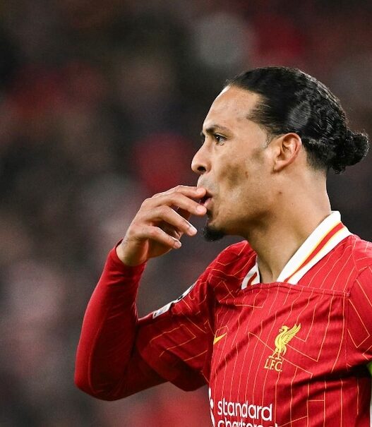 Im not sure Liverpool captain Virgil Van Dijk breaks