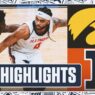 Iowa Hawkeyes against Illinois Fighting Illini Big Ten Tournament Professor