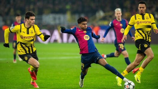 Master final of the Champions Champions Ranking League Barca against Dortmund