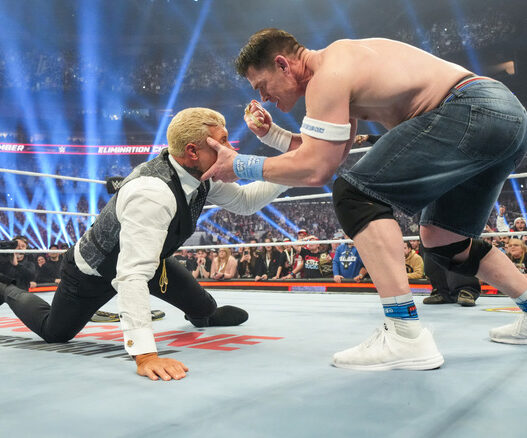 Results of WWE RAW 317 John Cena Cody