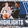 Villanova Wildcats vs Uconn Huskies Big East Tournament Highlights