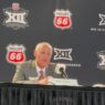 Watch Commissioner Big 12 Brett Yormmark on the crown basketball