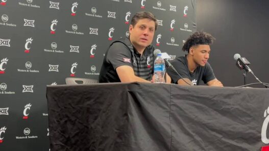 Watch The unhappy cincinnati bearcate coach after the loss of